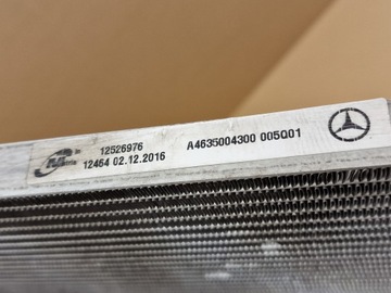 CHLADIČ KAPALINY MERCEDES TŘÍDA G W463 W464