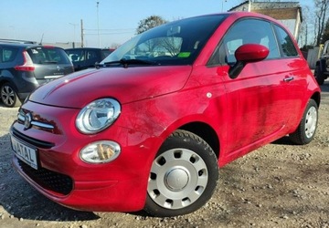 Fiat 500 II Seria 4 1.2 69KM 2018 Fiat 500 Automat Zadbany Zarejestrowany 1.2 Benzyna 68KM