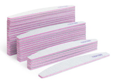 100 пилочек для ногтей Zebra Boat 100/180