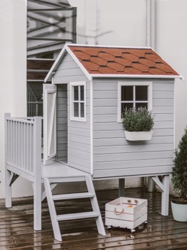 Деревянный садовый домик для детей ТОМЕК