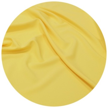 MATOWY MATERIAŁ TKANINA NA ZASŁONY 150 cm j. żółty