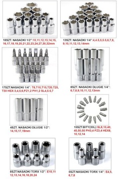 НАБОР ТОРЦЕВЫХ КЛЮЧЕЙ 108 шт.