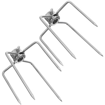 АКСЕССУАРЫ ДЛЯ ГРИЛЯ НА УЛИЦЕ ВИЛКИ ДЛЯ МЯСА НА РУТИТЕ