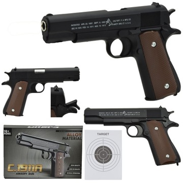 NA KULKI PISTOLET REPLIKA KARABIN METAL ASG BROŃ