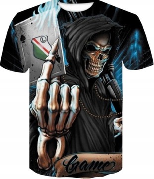 KOSZULKA MĘSKA 3D T-SHIRT FAN LEGII WARSZAWA 3XL