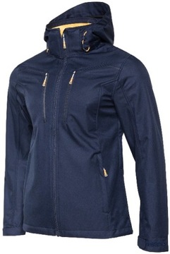 KURTKA SOFTSHELL MĘSKI 4F _ SFM003 _ denim _ r. S