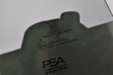 OPEL ASTRA L SKLO (OKNO) PRAVÁ ZADNÍ 23R