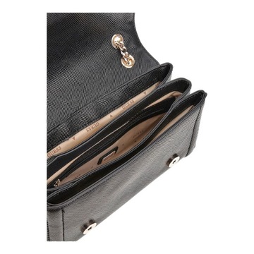 ЖЕНСКАЯ СУМКА GUESS NOELLE CONVERTIBLE XBODY FLAP, ЧЕРНАЯ