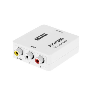 Konwerter VIDEO+AUDIO (3xRCA) na HDMI