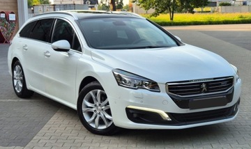 Peugeot 508 I 2017 Peugeot 508 SW 148tys km Full Led Navi Kamera Pano KeyLes Serwis BiałaPerła, zdjęcie 25