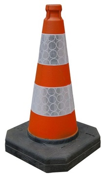 PACHOŁEK DROGOWY 75cm ODBLASKOWY ciężki