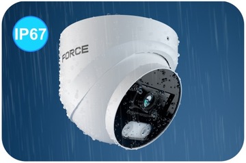 Набор систем видеонаблюдения FORCE, 4 IP-камеры, 2 МП, записывающее устройство Full HD