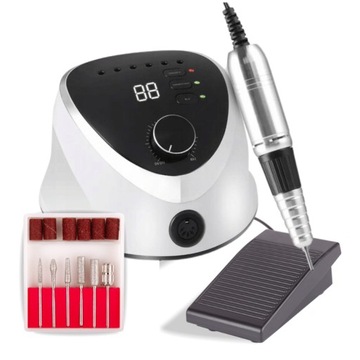 FREZARKA DO PAZNOKCI Profesjonalna Super Mocna 68W Pedicure Manicure M12