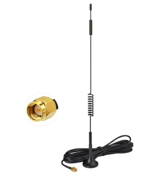 Bingfu Antena Magnetyczna 4G LTE 7dBi SMA 3m