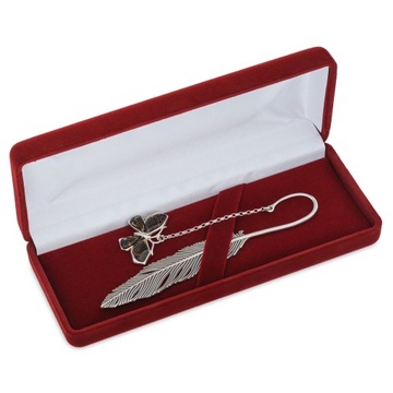 Большая серебряная закладка «Мотыль Русалка».