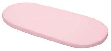 YOONCO BAWEŁNIANE PRZEŚCIERADŁO DO WÓZKA GONDOLI JERSEY 100% RÓŻ 75x35CM PL