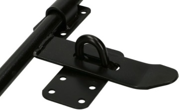 RIGGLE 340 GARAGE DOOR SHUTTER Узкий черный для ворот забора