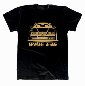 T-shirt koszulka BMW E36 Wide