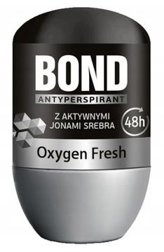 BOND OXYGEN FRESH - DEZODORANT ANTYPERSPIRANT ROLL-ON W KULCE
