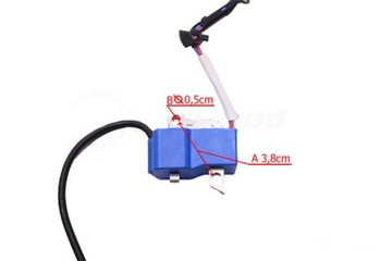 Катушка зажигания бензопилы Husqvarna 555.