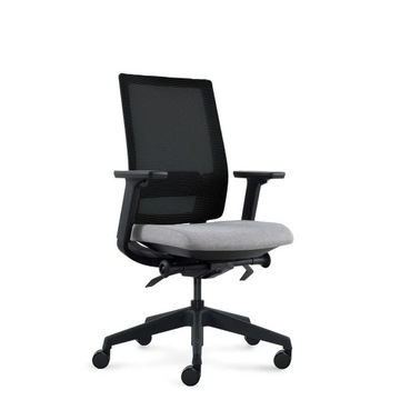 Fotel biurowy ergonomiczny regulacje lędźwie ergo