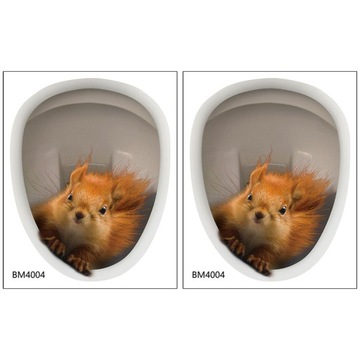 ТРЕХМЕРНАЯ НАКЛЕЙКА НА УНИТАЗ БЕЛКА СИДЕНЬЕ ДЛЯ УНИТАЗА БЕЛКА