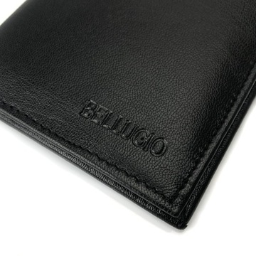 Кожаный чехол с RFID черный (черный)