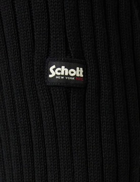 Schott Nyc sweter męski, czarny, Xxl