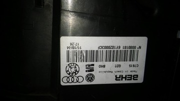 Отопитель skoda fabia vw 6y1820003cf мотор заслонки радиатора