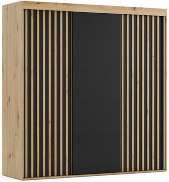 Szafa Przesuwna Lamele MANILA Z 260x265 NA WYMIAR!