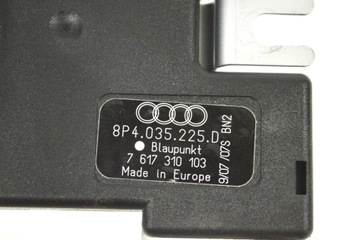 AUDI A3 8P 2007 RHD ANTÉNA ZESILOVAČ