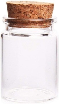 Buteleczki szklane 5ml 50 sztuk