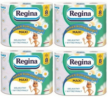 REGINA MAXI PAPIER 4=8 ZESTAW x4