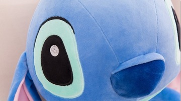 ПЛЮШЕВЫЙ МАСКОТ ЛИЛО И СТИЧ МЕДВЕДЬ СИНИЙ 35 СМ