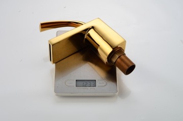 SAVON PREMIUM смеситель для умывальника WATERFALL GOLD