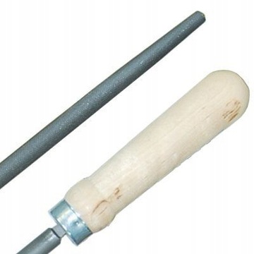 PILNIK OKRĄGŁY 150 MM NR 2 Z RĄCZKĄ C4962