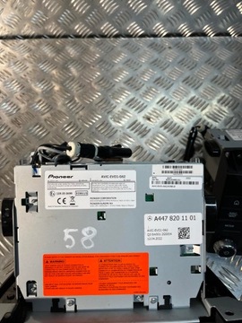 MERCEDES NAWIGACJA NAVI RADIO VITO 447 W447 A4478201101