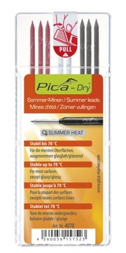 Pica Dry 4070 Wkłady do ołówka znacznika 3 KOLORY
