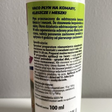 Жидкость против комаров, клещей и мошек — 100 мл Мишень