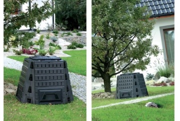 Компостер PROSPERPLAST Biocompo 500л Черный