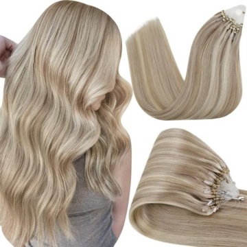Hetto Micro Ring Włosy Ludzkie 35 cm #17/23