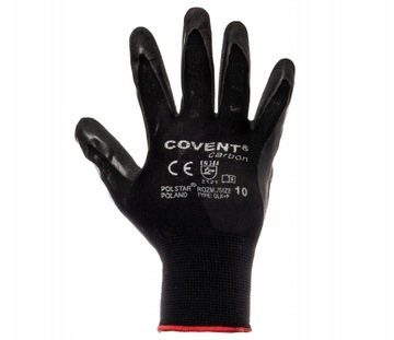 Rękawice COVENT CARBON r. 10