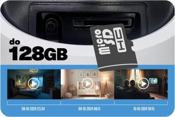 Kamera WIFI obrotowa SMART WIFI 1080P 2MPx FULL HD DETEKCJA NIANIA CAMHIPRO