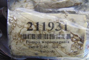 BMW E46 1.6 1.8B ČERPADLO SERVA 91128