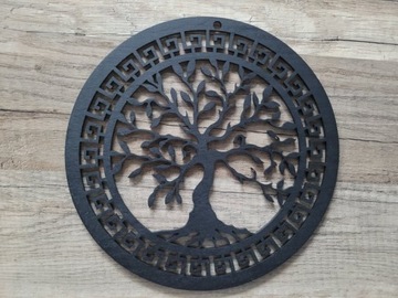Drewniany panel 3D baza pod chrobotka 20cm wz13