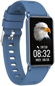 Умные часы Maxcom FW53 Nitro с GPS, 1,45 дюйма, HD, 160 мАч, Bluetooth, синие