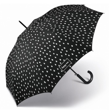 PARASOL DAMSKI DŁUGI AUTOMAT LASKA WIATROODPORNY