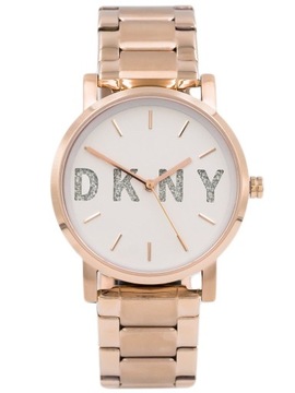 DAMSKI ZEGAREK DKNY NY2654 SOHO ROSE GOLD BROKAT