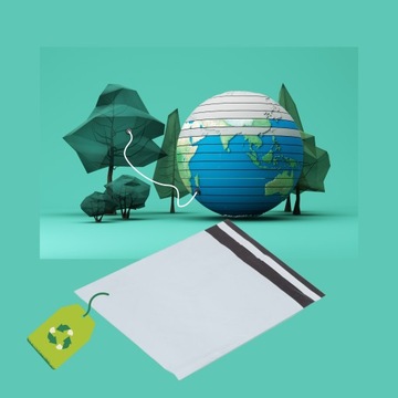 Фольгированные пакеты Courier Envelopes 310x420 A3, прочный полиэтиленовый пакет, белые, 50 шт.