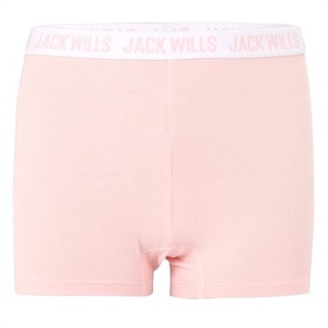 M8865 DZIEWCZĘCE BAWEŁNIANE MAJTKI BOKSERKI JACK WILLS 15-16 LAT
